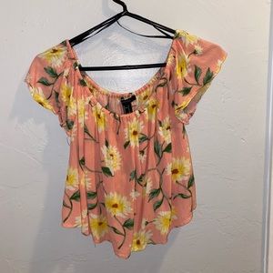 Forever 21 Off-Shoulder Blouse